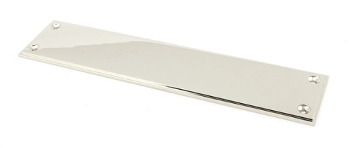 PLAIN FINGER PLATE WITH STEPPED EDGES