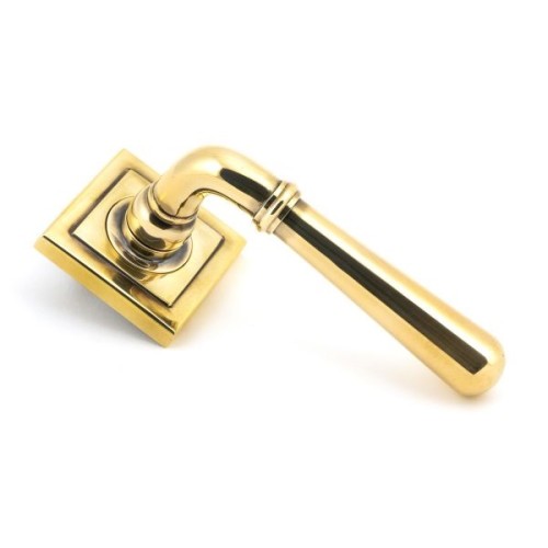 NEWBURY LEVER HANDLE ON ROSE (4 ROSE OPTIONS)