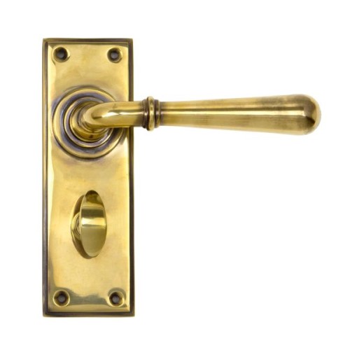 NEWBURY LEVER HANDLE ON BACKPLATE