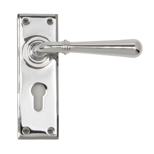 NEWBURY LEVER HANDLE ON BACKPLATE