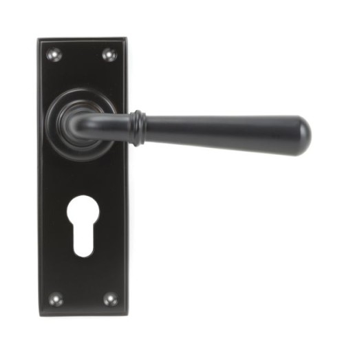 NEWBURY LEVER HANDLE ON BACKPLATE