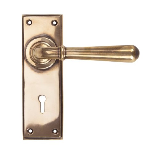 NEWBURY LEVER HANDLE ON BACKPLATE