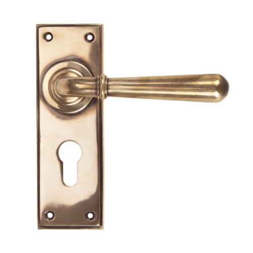 NEWBURY LEVER HANDLE ON BACKPLATE