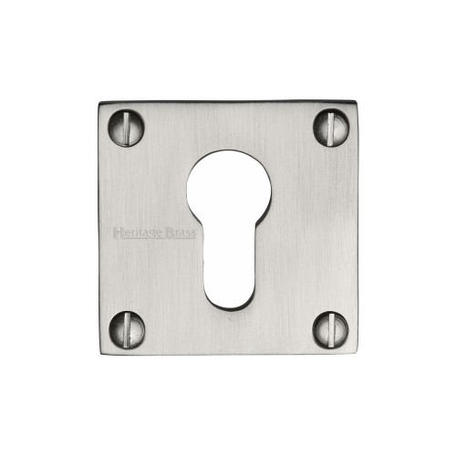 HERITAGE SQUARE LOW PROFILE ESCUTCHEONS