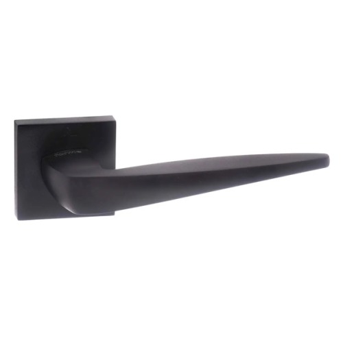 FOGLIA LEVER HANDLE ON ROSE - (2 ROSE OPTIONS)