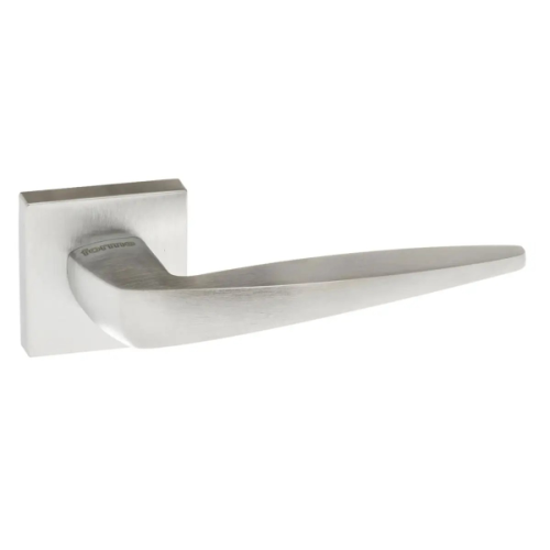 FOGLIA LEVER HANDLE ON ROSE - (2 ROSE OPTIONS)