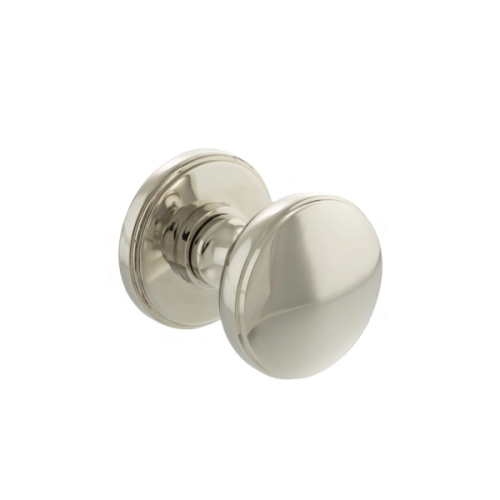 EDISON DOMED MORTICE DOOR KNOB ON CONCEALED ROSE