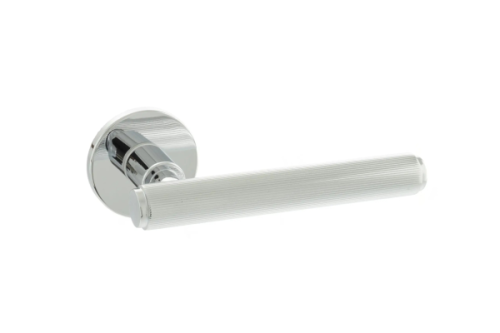 STEPHENSON LINEAR LEVER HANDLE ON ROUND ROSE