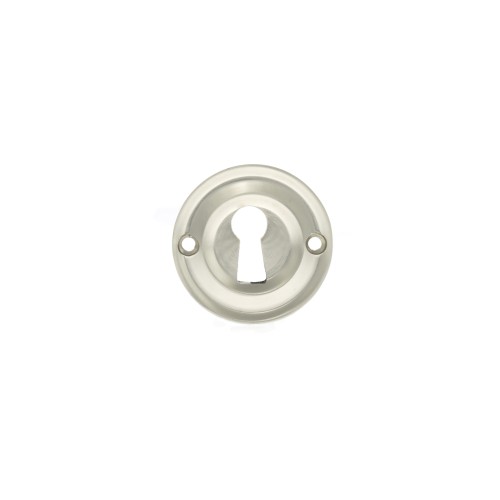 OLD ENGLISH ROUND LOCK ESCUTCHEON