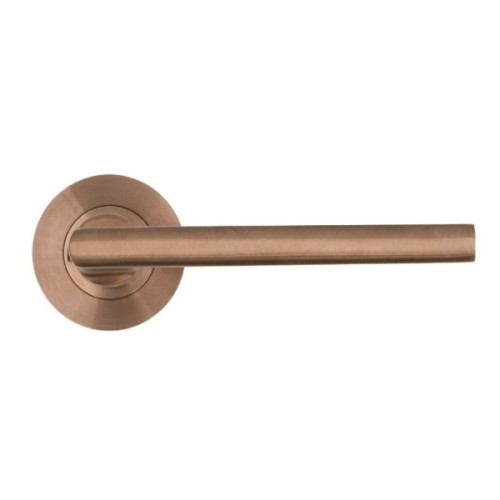 VARESE LEVER HANDLE ON ROUND ROSE