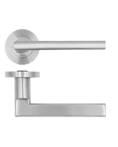 VARESE LEVER HANDLE ON ROUND ROSE