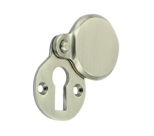 ROUND HEAVY COVERED LOCK ESCUTCHEON