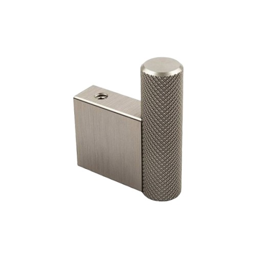 MODERN KNURLED SINGLE ROBE HOOK