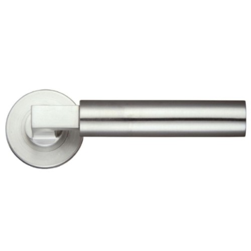 ORION LEVER HANDLE ON ROUND ROSE