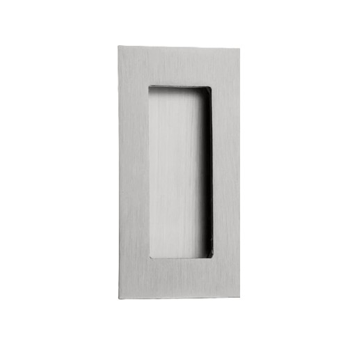 RECTANGULAR FLUSH PULL HANDLE - GRADE 304