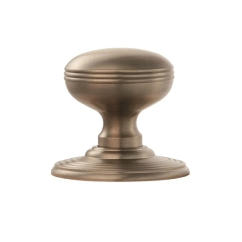 DELAMAIN RINGED BUN DOOR KNOB ON CONCEALED ROSE