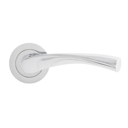 MONZA LEVER  HANDLE ON ROUND ROSE