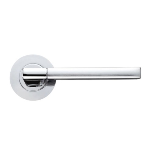 VENICE LEVER HANDLE ON ROUND ROSE