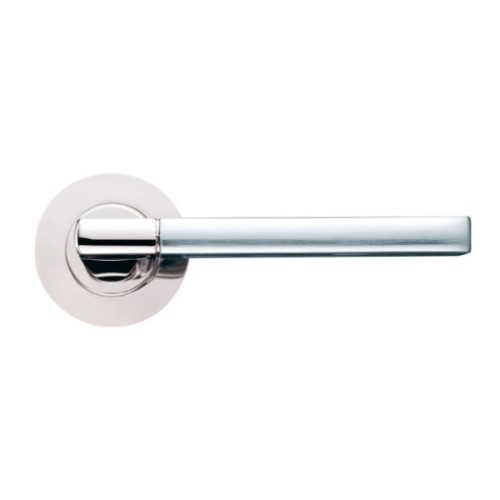 VENICE LEVER HANDLE ON ROUND ROSE