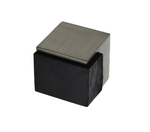 SQUARE LARGE BUFFER DOOR STOP - WALL / FLOOR MOUNTED