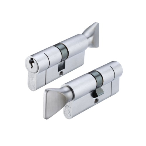 ZOO 5 PIN OFFEST EURO PROFILE CYLINDER - KEY & TURN