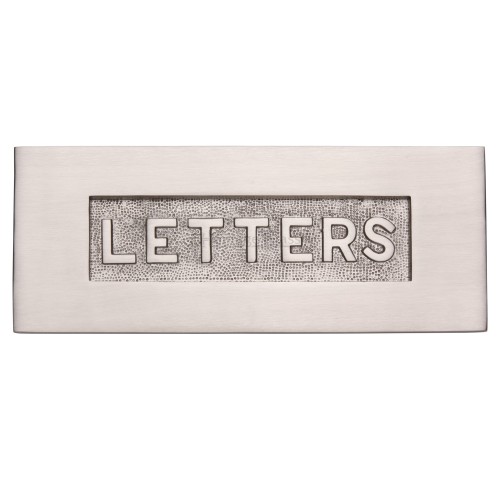 EMBOSSED LETTER PLATE