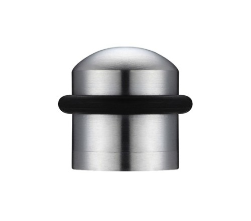 DOMED CYLINDRICAL DOOR STOP - FLOOR MOUNTED