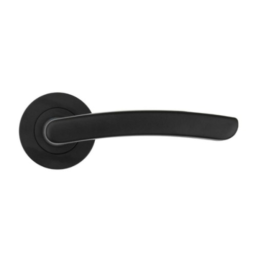 SANTIAGO LEVER HANDLE ON ROUND ROSE