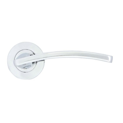 TOLEDO LEVER HANDLE ON ROUND ROSE