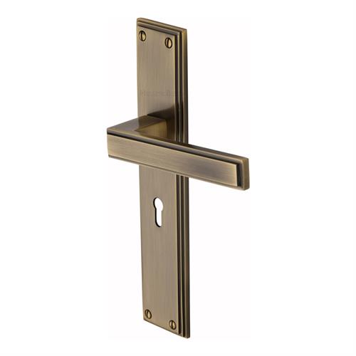 ATLANTIS LEVER HANDLE ON LONG BACKPLATE