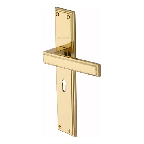 ATLANTIS LEVER HANDLE ON LONG BACKPLATE