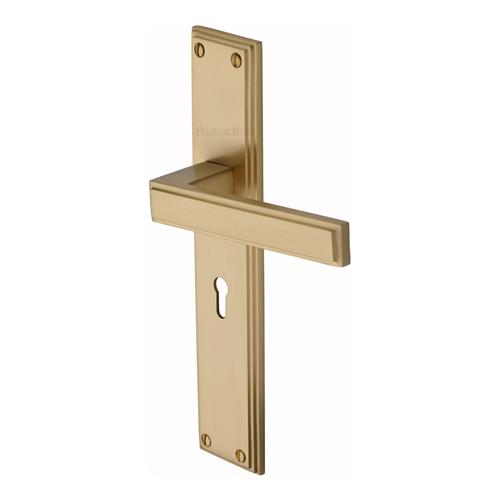 ATLANTIS LEVER HANDLE ON LONG BACKPLATE