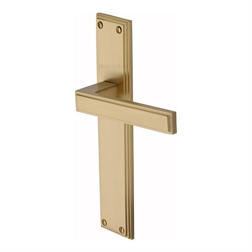 ATLANTIS LEVER HANDLE ON LONG BACKPLATE