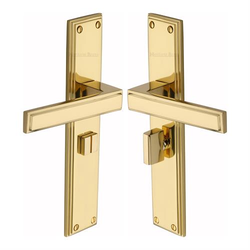 ATLANTIS LEVER HANDLE ON LONG BACKPLATE