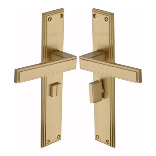 ATLANTIS LEVER HANDLE ON LONG BACKPLATE