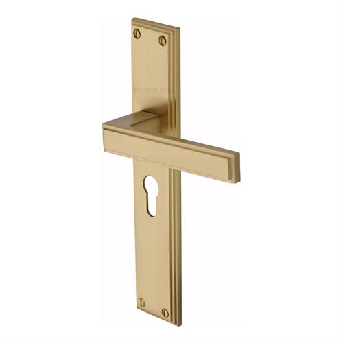 ATLANTIS LEVER HANDLE ON LONG BACKPLATE