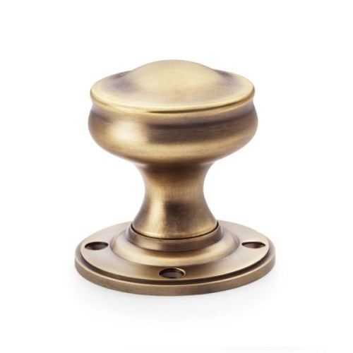 HARRIS MORTICE DOOR KNOB ON FACE FIX ROSE