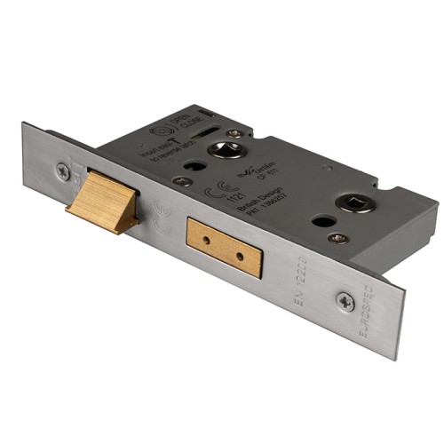 EUROSPEC BATHROOM ARCHITECTURAL MORTICE SASHLOCK - FD30/60 FIRE RATED