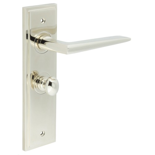 MAYFAIR LEVER HANDLE ON BACKPLATE