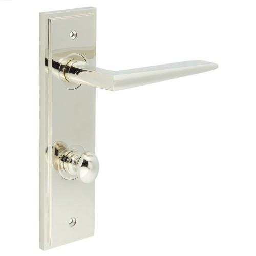 MAYFAIR LEVER HANDLE ON BACKPLATE