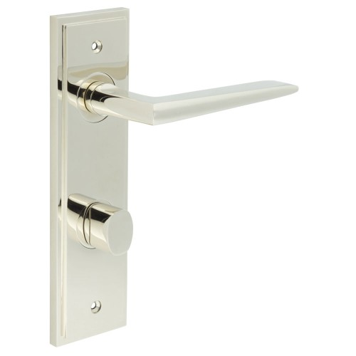 MAYFAIR LEVER HANDLE ON BACKPLATE