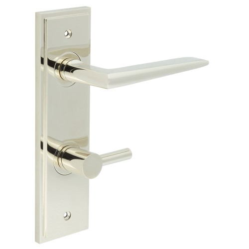 MAYFAIR LEVER HANDLE ON BACKPLATE