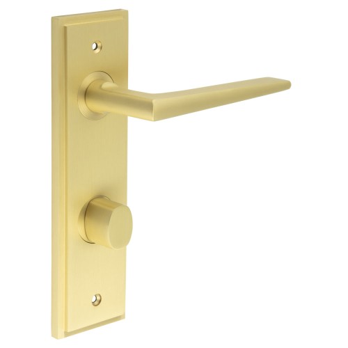 MAYFAIR LEVER HANDLE ON BACKPLATE