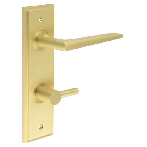 MAYFAIR LEVER HANDLE ON BACKPLATE