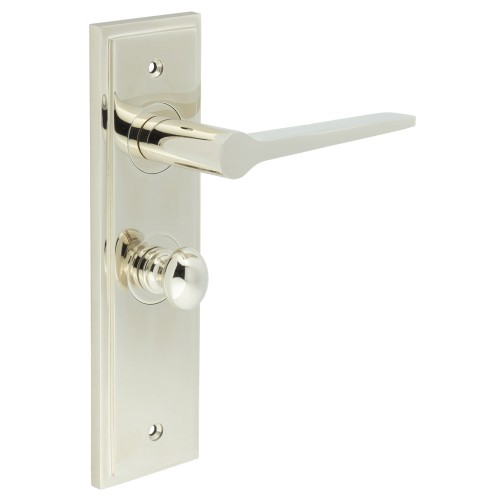 KNIGHTSBRIDGE LEVER HANDLE ON BACKPLATE