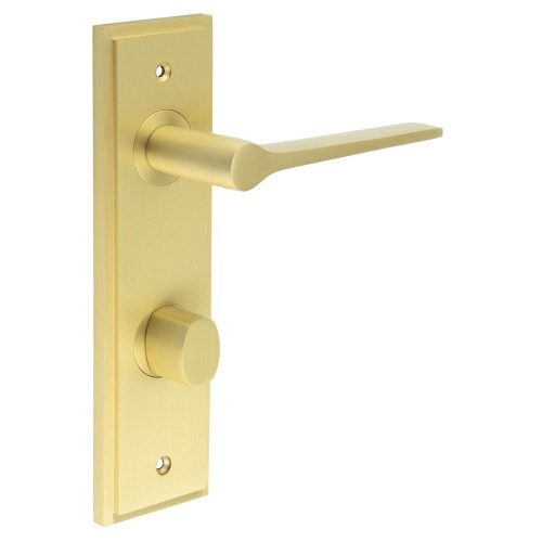 KNIGHTSBRIDGE LEVER HANDLE ON BACKPLATE