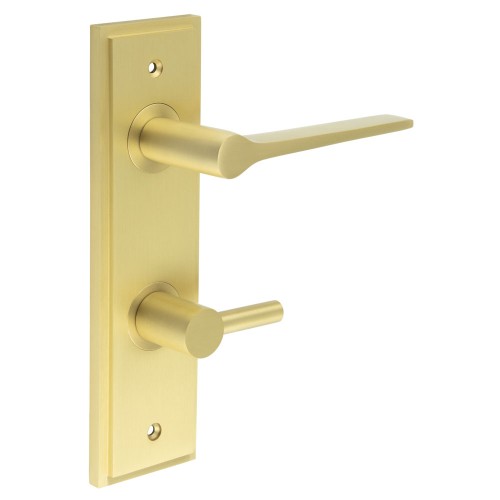 KNIGHTSBRIDGE LEVER HANDLE ON BACKPLATE