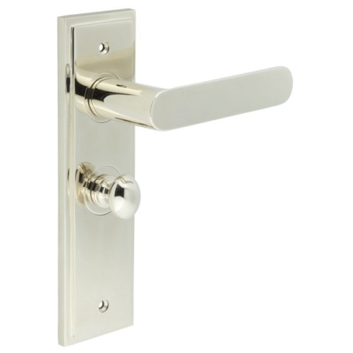 KENSINGTON LEVER HANDLE ON BACKPLATE