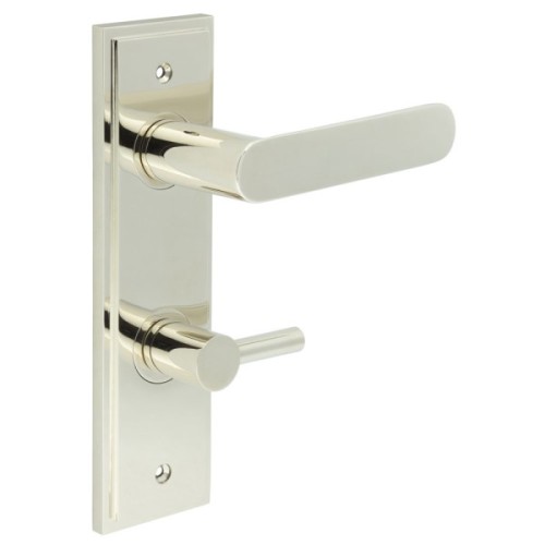 KENSINGTON LEVER HANDLE ON BACKPLATE