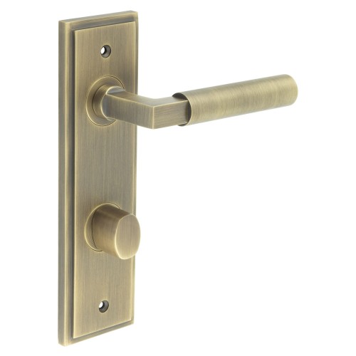 WESTMINSTER LEVER HANDLE ON BACKPLATE